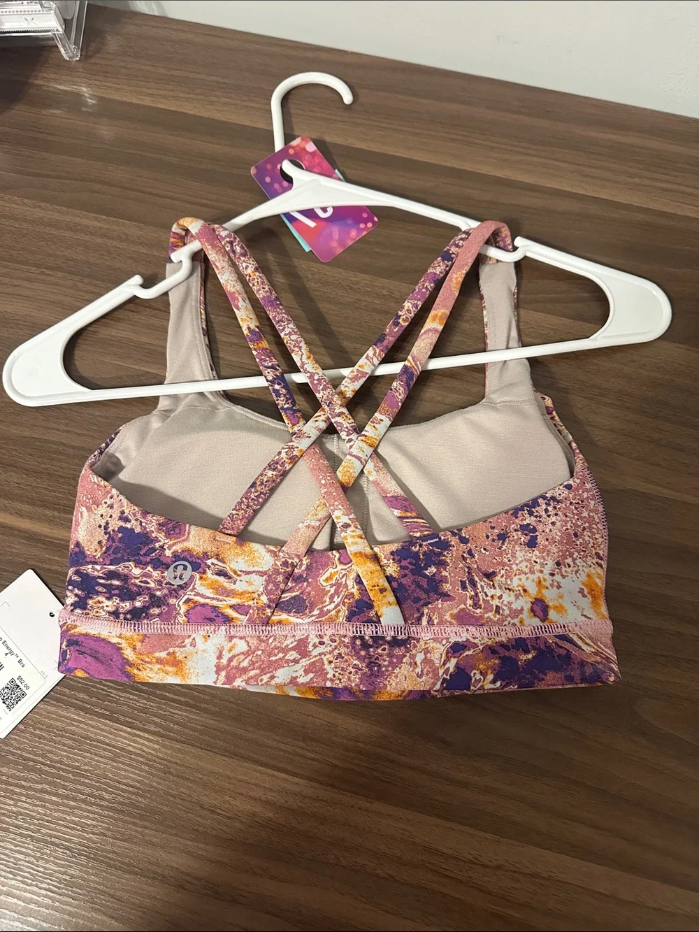 NWT Lululemon Limited Edition Energy Bra *Medium Support, B–C Cups Anticipation